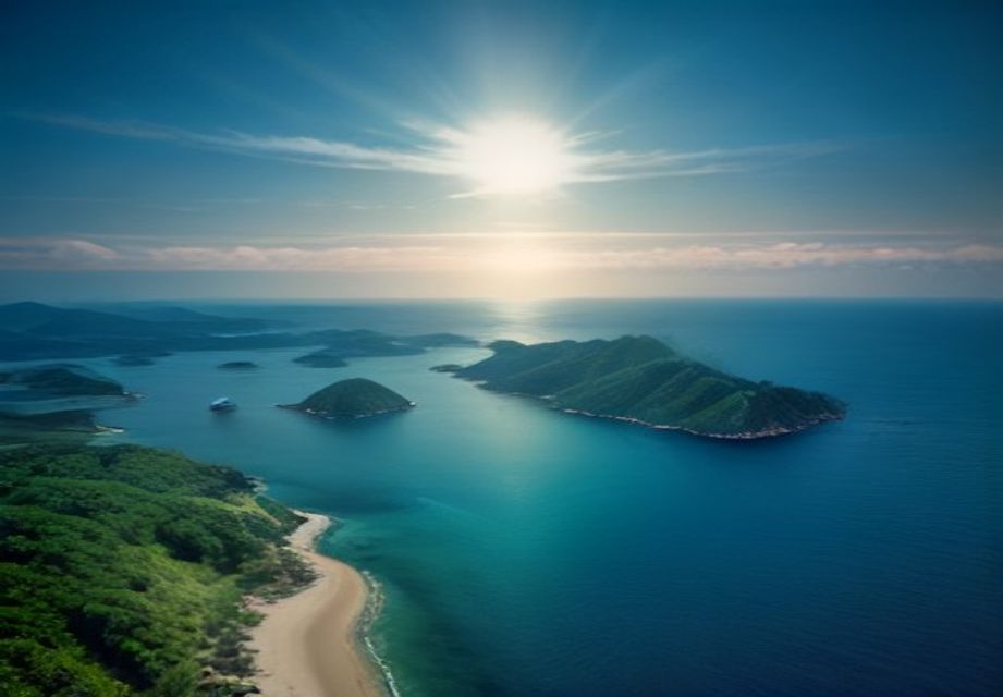 博多湾に浮かぶ島々